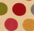 Vintage spot/red