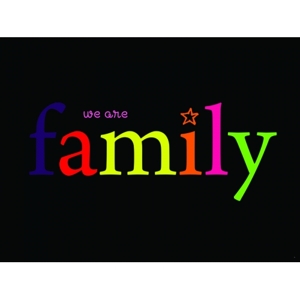 Barn - Illustrationer - We are family