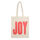 Naturvit tygpåse - JOY - bild 1