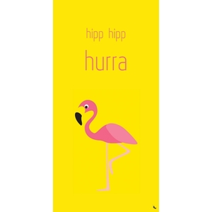 Gratulationskort & presentpapper - Minikort - hipp hipp hurra