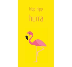 Minikort - hipp hipp hurra